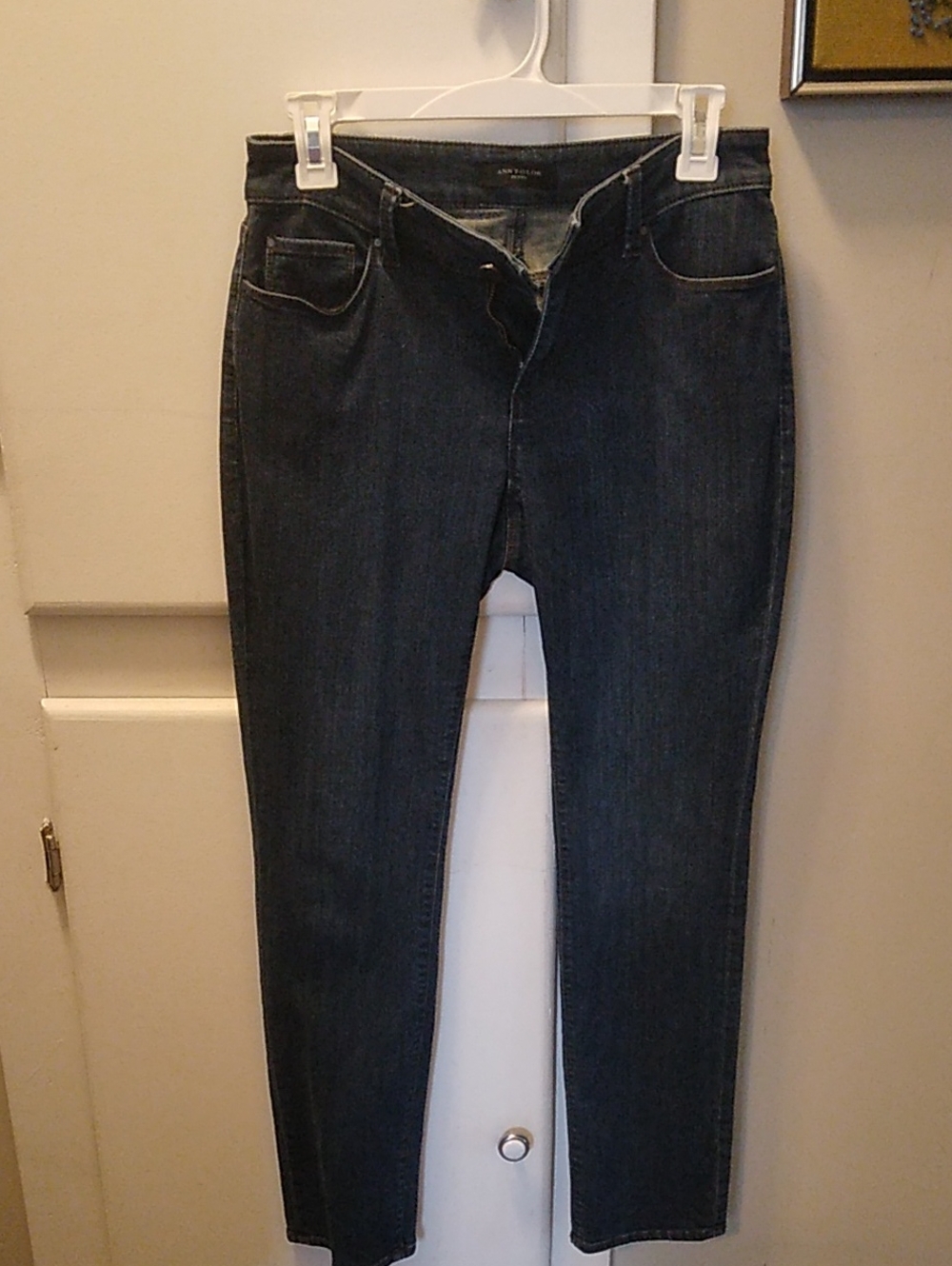 Ann Taylor Petite Women's Dark Indigo Skinny Jeans